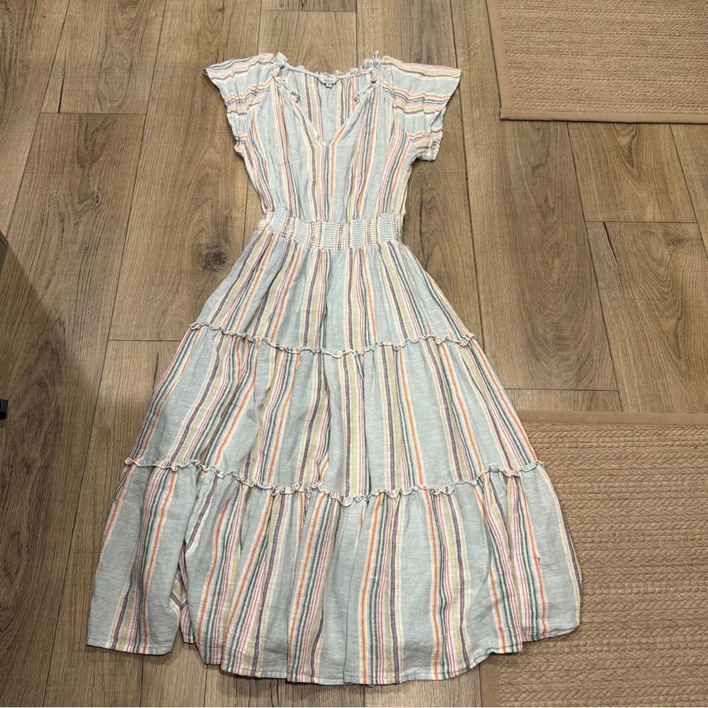 Rails Multicolor Striped Maxi Dress